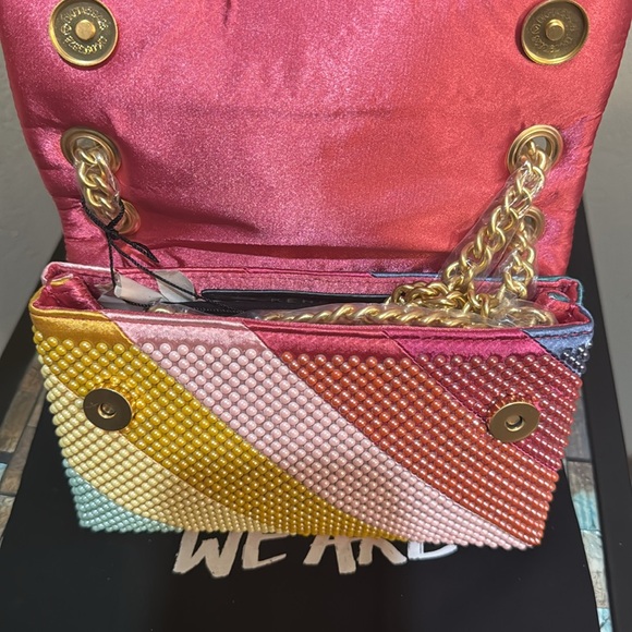 Kurt Geiger Mini Kensington Beaded Convertible Shoulder Bag - Picture 12 of 12